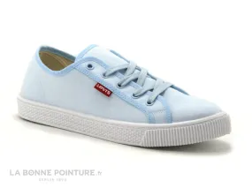 Achat chaussures Levi's Femme Chaussure en Toile, vente Levis MALIBU Light blue - 225849 - Basket toile Femme