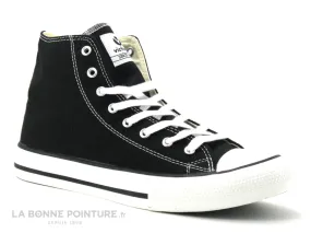 Achat chaussures Victoria Junior Basket ville, vente Victoria 06500 Noir - Basket montante toile