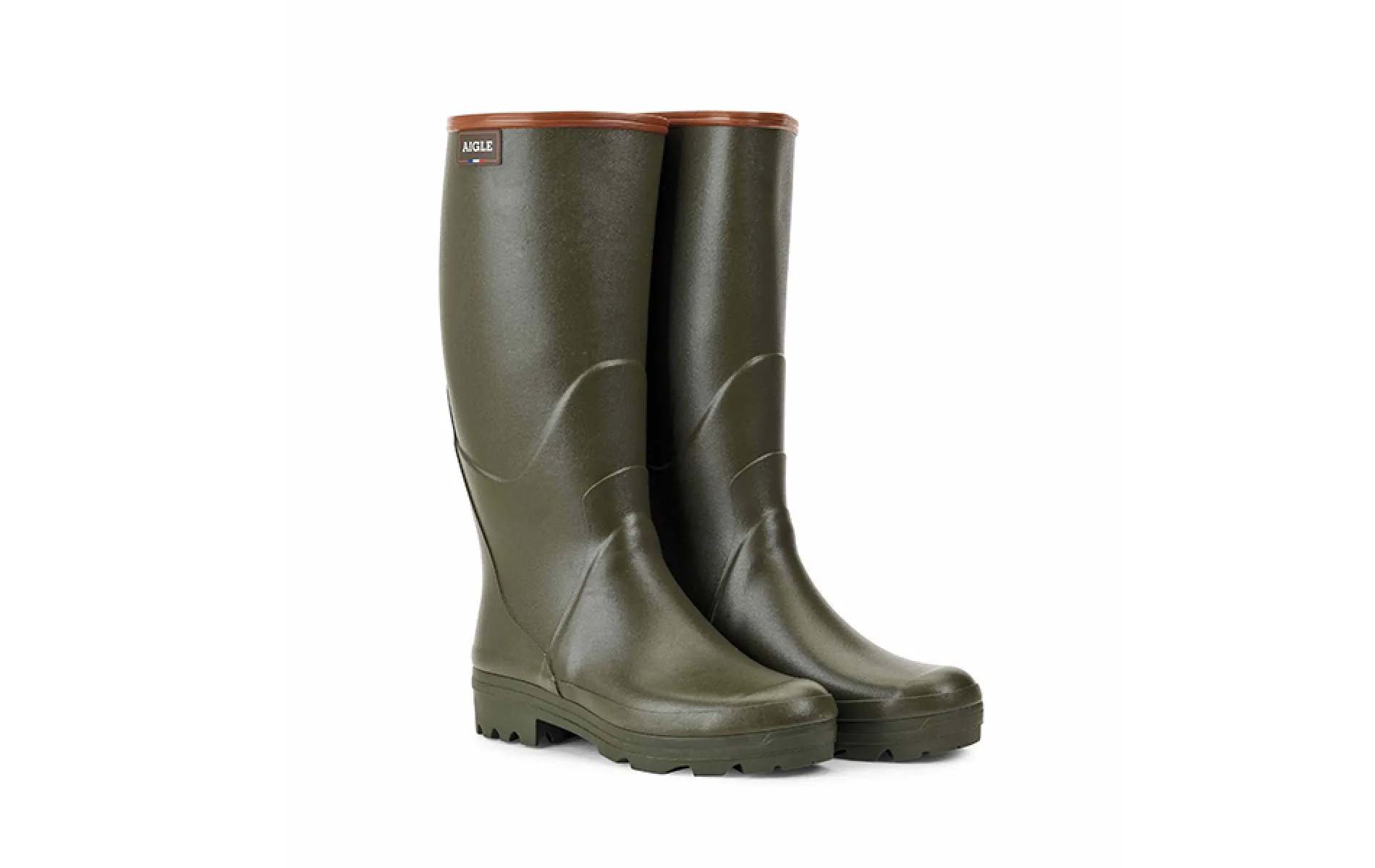 Aigle bottes caoutchouc chambord pro 2 kaki