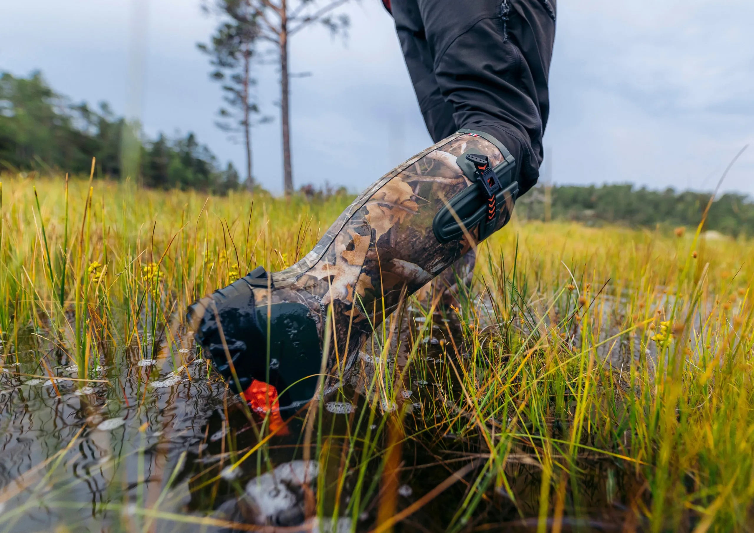 Bottes caoutchouc de chasse Viking Trophy V Camo High