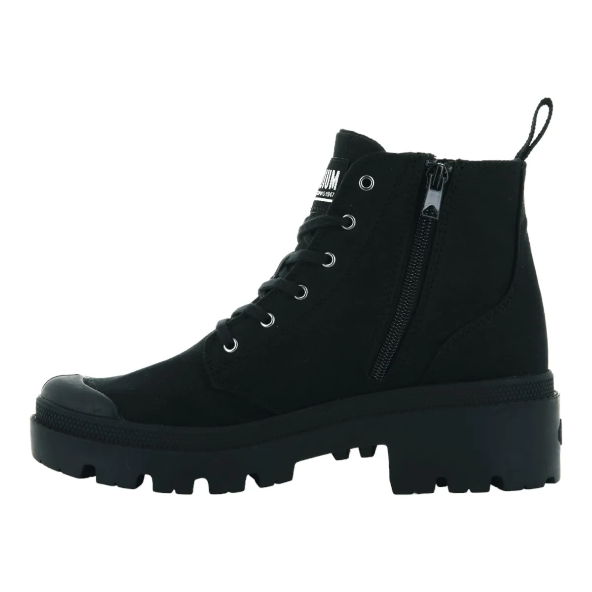 Bottines Palladium pallabase twill noir