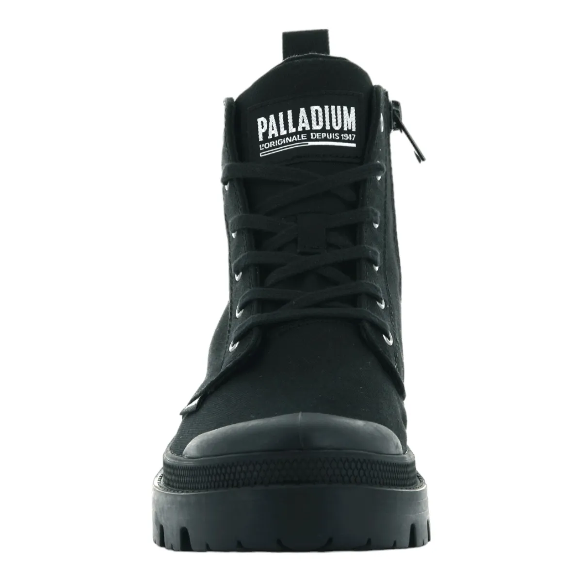 Bottines Palladium pallabase twill noir