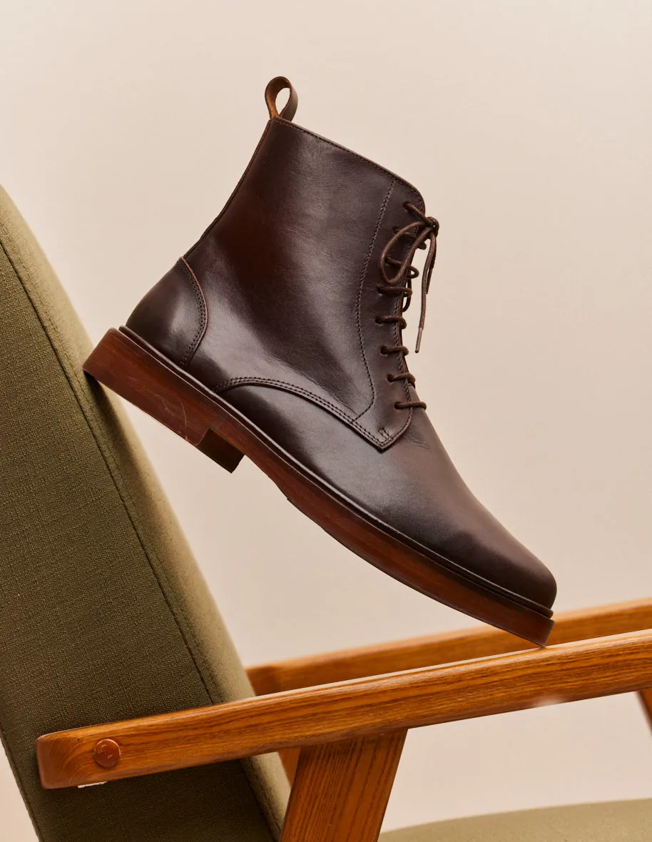 Bottines Timothée - Cuir marron