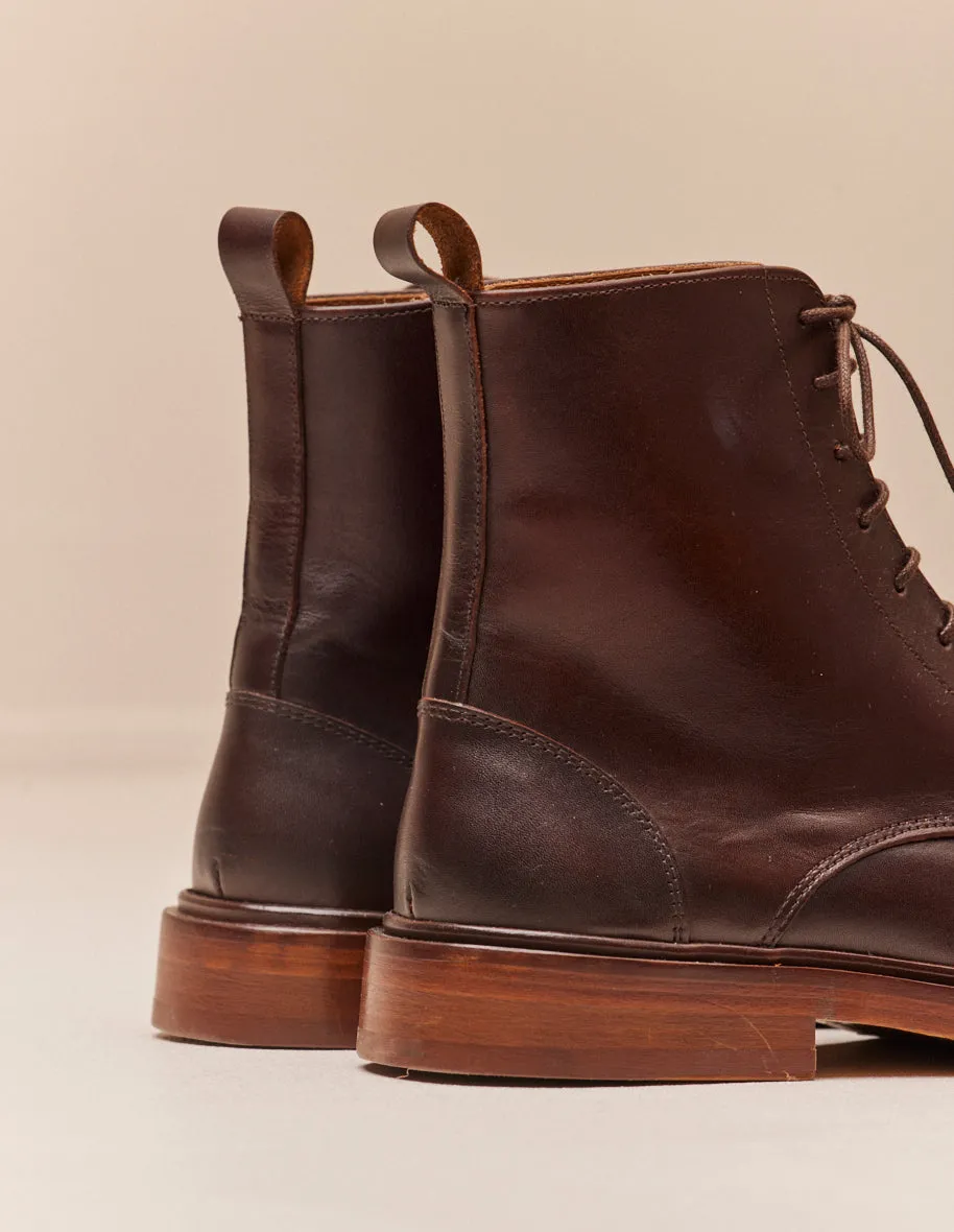 Bottines Timothée - Cuir marron