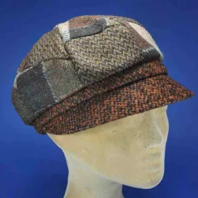 Casquette Gavroche laine brun-rouille | Chapeaux femme souples hiver