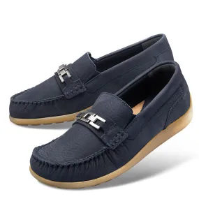 Chaussures de confort dansko : modèle Alma, bleu foncé