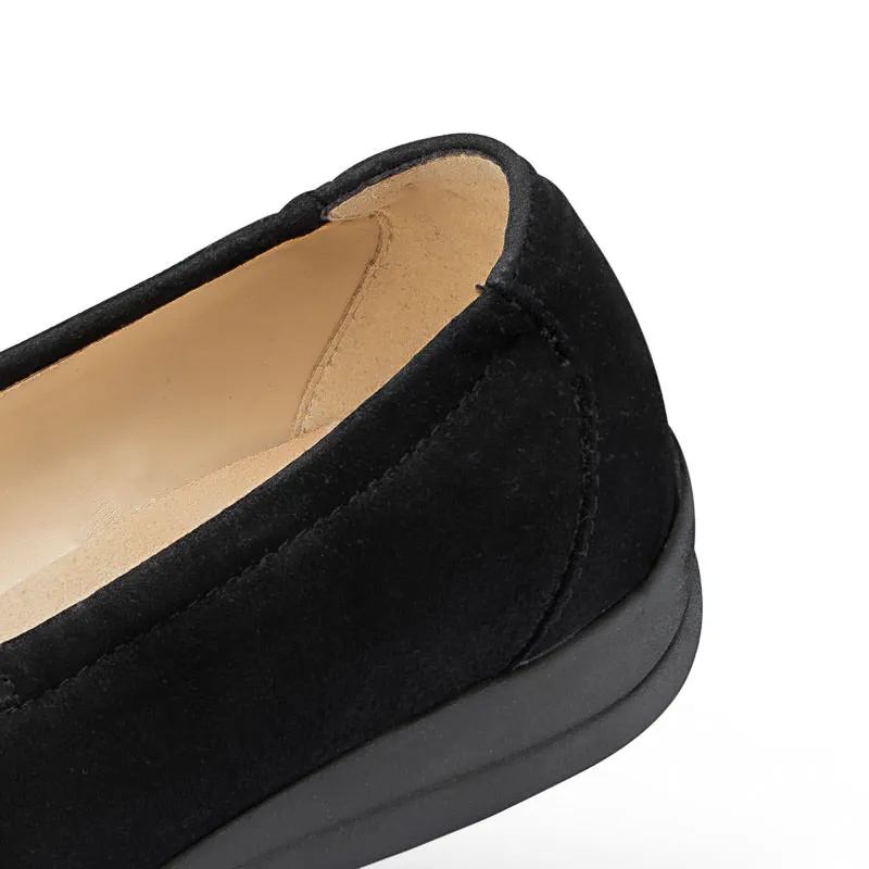 Chaussures de confort LadySko : modèle Claudette II, noir