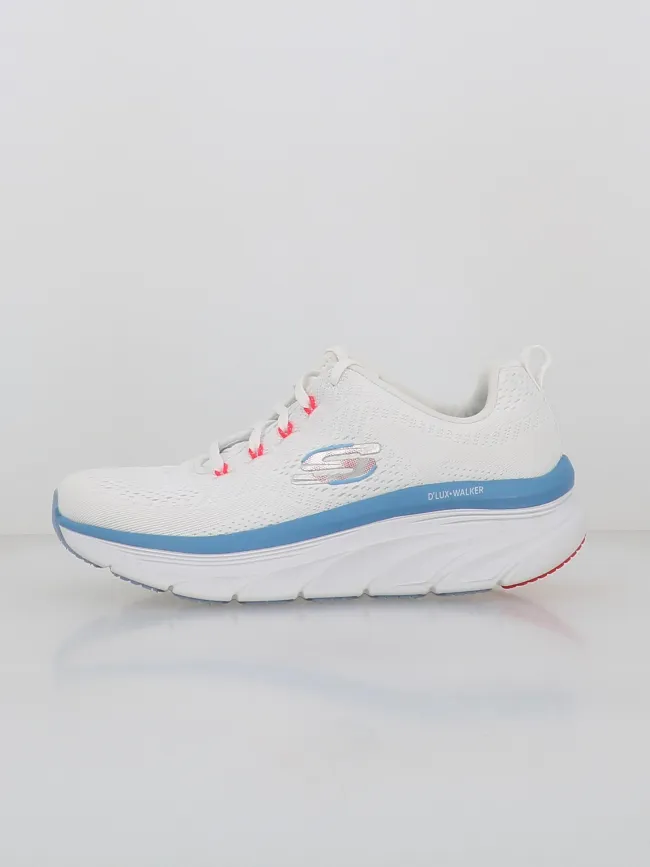 Chaussures de sport lux walker blanc femme - Skechers | wimod