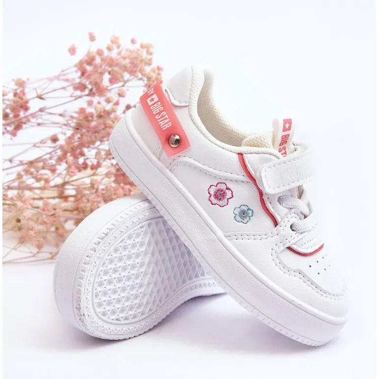 Chaussures Sport Enfant Big Star JJ374082 Blanc blanche