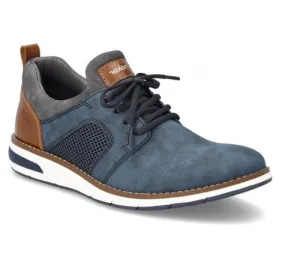 Chaussures ville  Rieker MU 11351-14  Bleu 