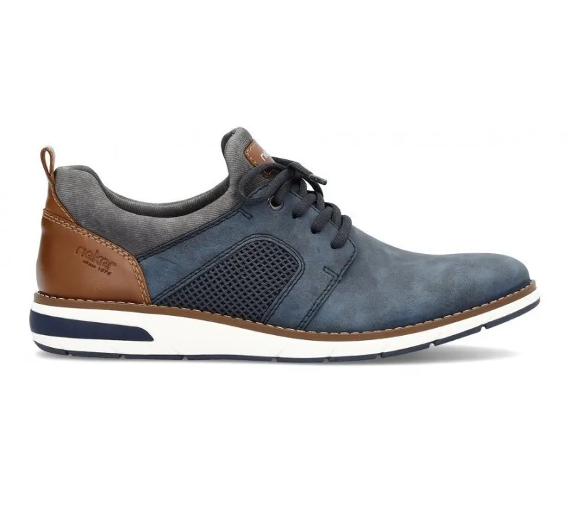 Chaussures ville  Rieker MU 11351-14  Bleu 