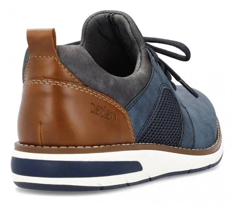 Chaussures ville  Rieker MU 11351-14  Bleu 