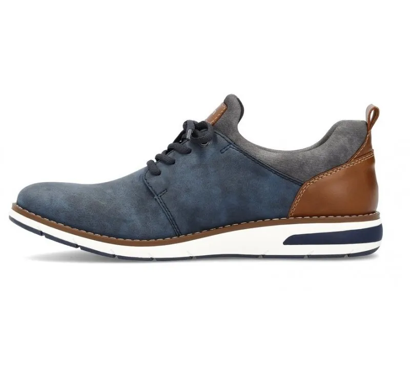 Chaussures ville  Rieker MU 11351-14  Bleu 