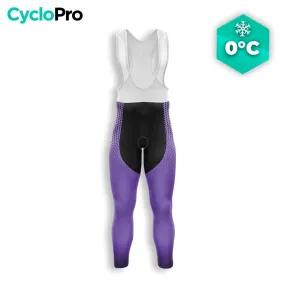 COLLANT CYCLISTE HIVER HOMME / VIOLET - DIMENSION+