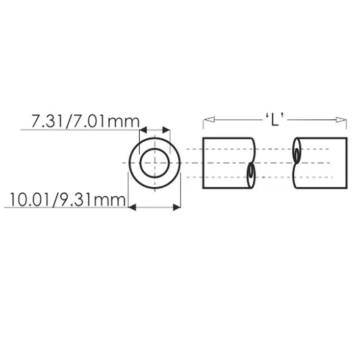 Durites caoutchouc AP RACING CP6614