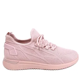 Guelfi Chaussures de sport chaussettes roses