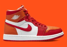 Jordan 1 High Zoom Air CMFT Fire Red Hot Curry