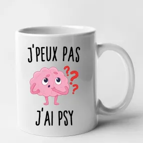 Mug J'peux pas j'ai psy