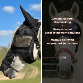 Pack Headshaking : cure phytothérapie + masque Léger totalement couvrant (+ eVysor dark en option)