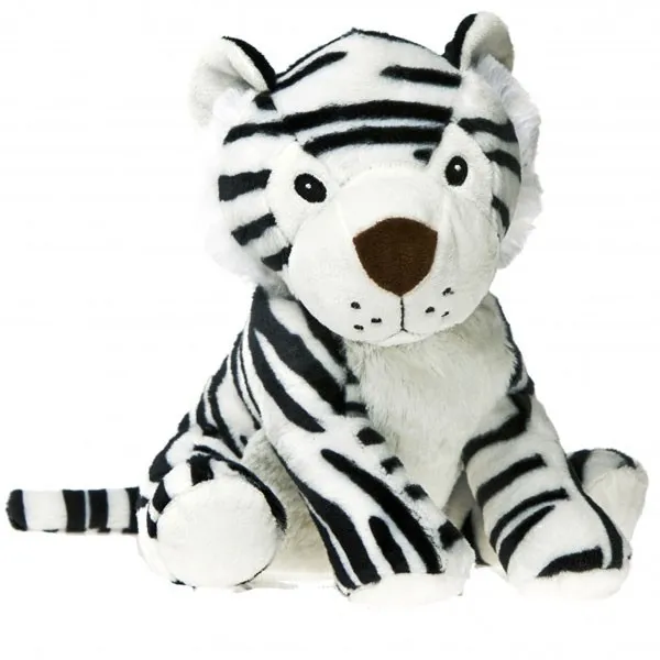 Peluche bouillotte Tigre grains de blé et lavande, à chauffer au micro-onde