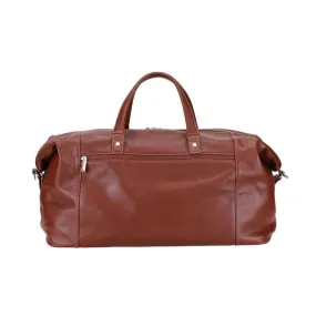 Sac de voyage cognac en cuir Arthur & Aston - Sac de voyage Homme sur MenCorner