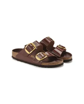 Sandales ARIZONA PATENT HIGH SHINE CHOCOLATE - Birkenstock  | Chez Maman Rouen