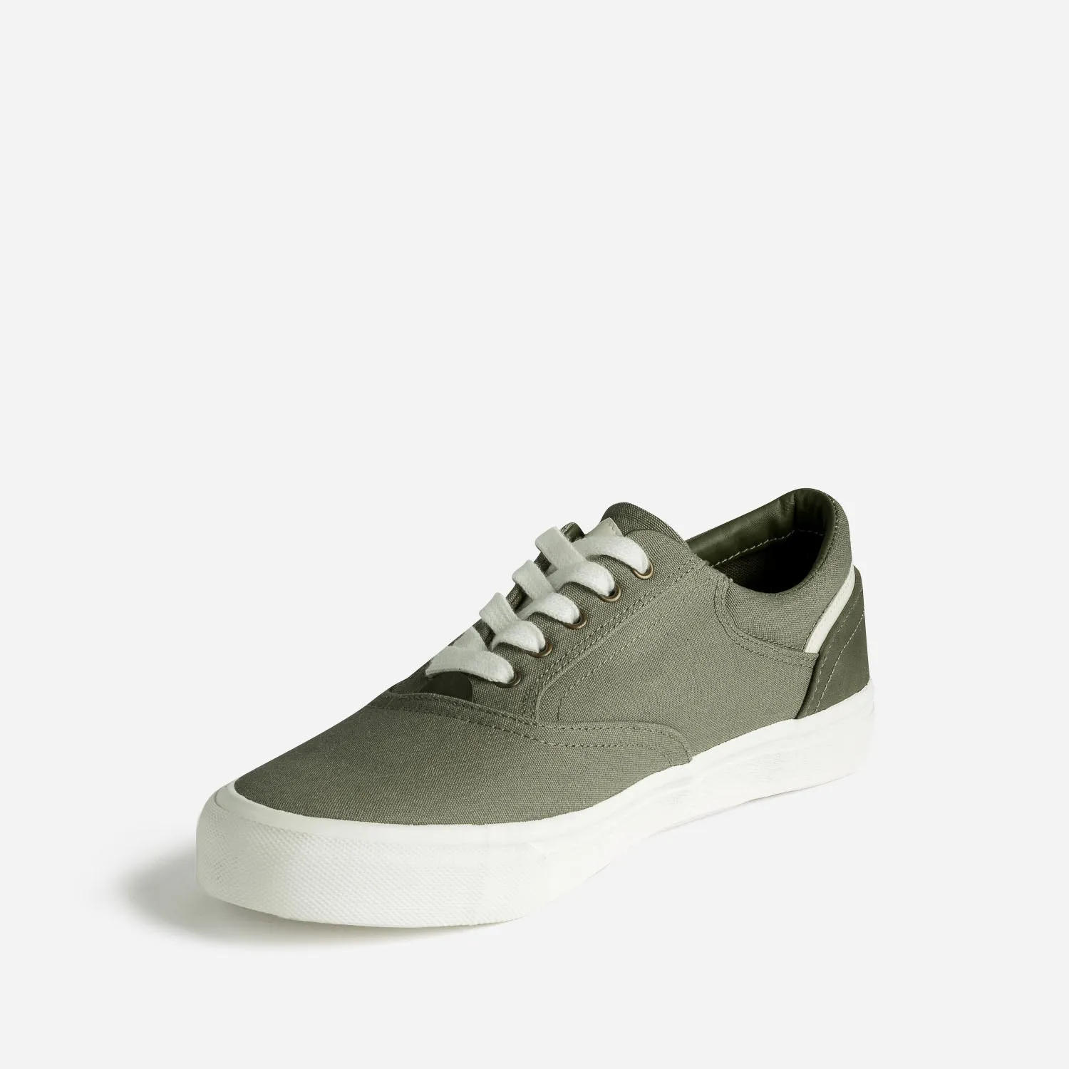 Tennis kaki en toile - Toiles Homme | ERAM