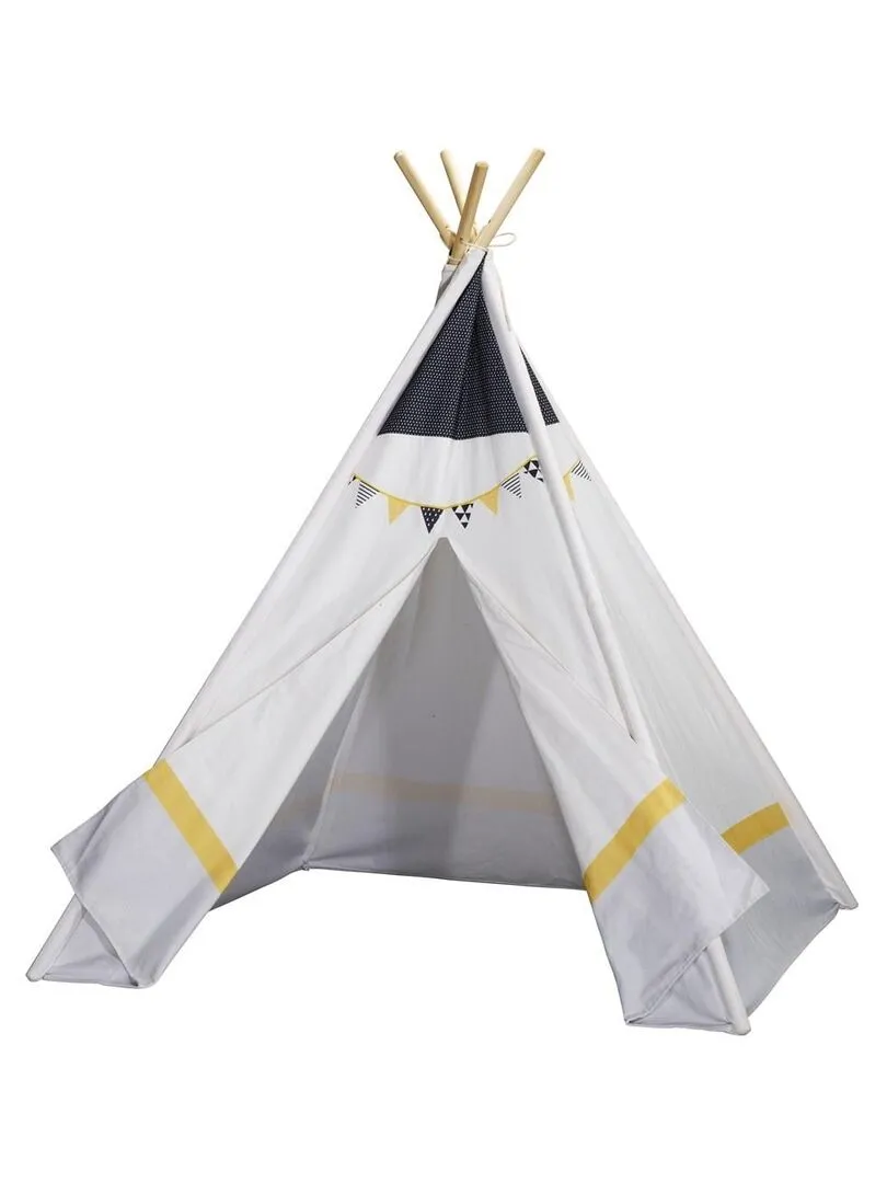 Tipi en toile en coton blanc - SAUTHON - N/A