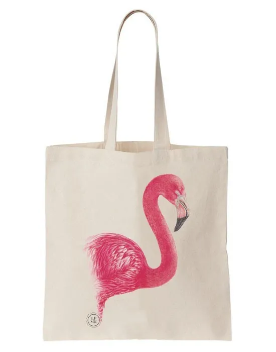 Tote Bag Flamant Rose