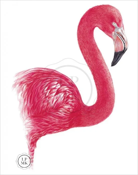 Tote Bag Flamant Rose