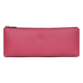 Trousse Cuir CONFORT Fuchsia | 3 Suisses