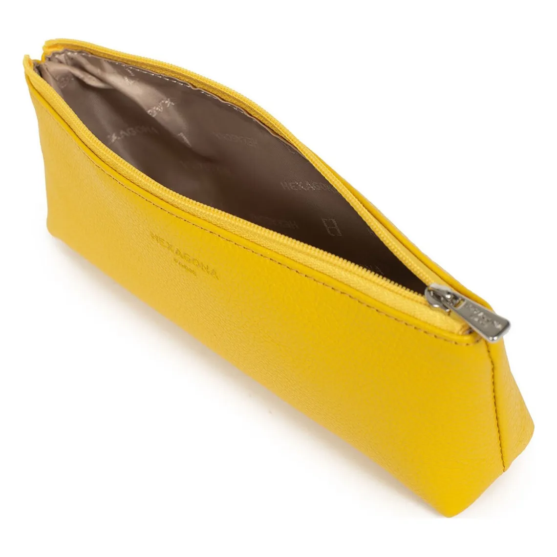 Trousse Cuir CONFORT Jaune | 3 Suisses